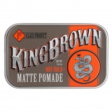 KING BROWN Matte Pomade - Dry Hold 2.6oz