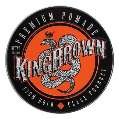 KING BROWN Premium Pomade - Firm Hold 2.6oz
