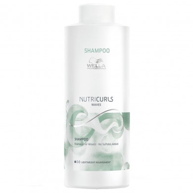 Wella NUTRICURLS: Shampoo for Waves 1liter