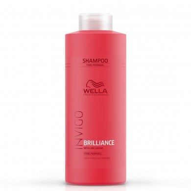 Wella Invigo Brilliance Shampoo - Fine 1liter