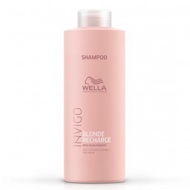 Wella Invigo Blonde Recharge Shampoo 1liter