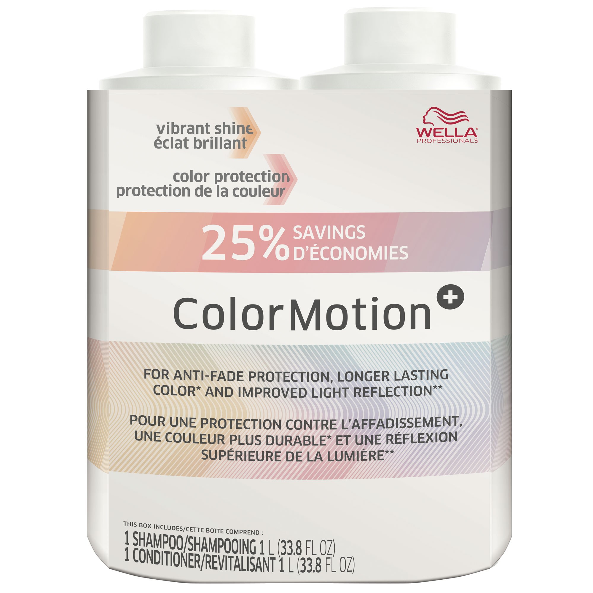 Wella ColorMotion+ Shampoo and Conditioner Liter Duo 
