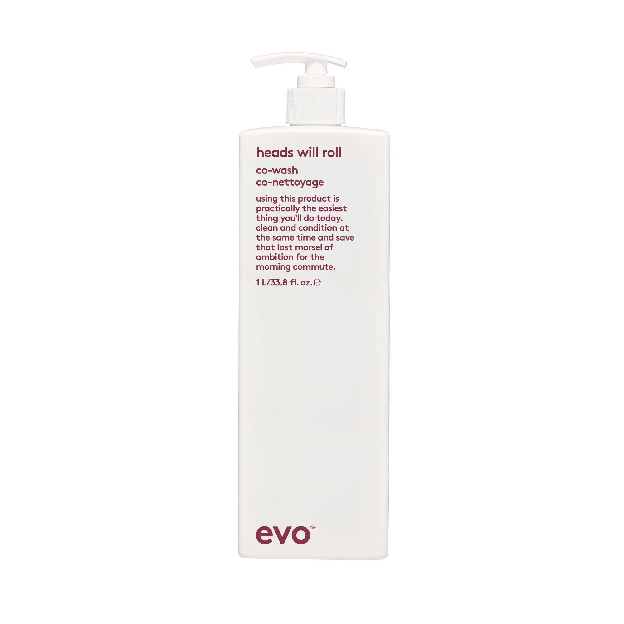 evo heads will roll cleansing conditioner 33.8oz