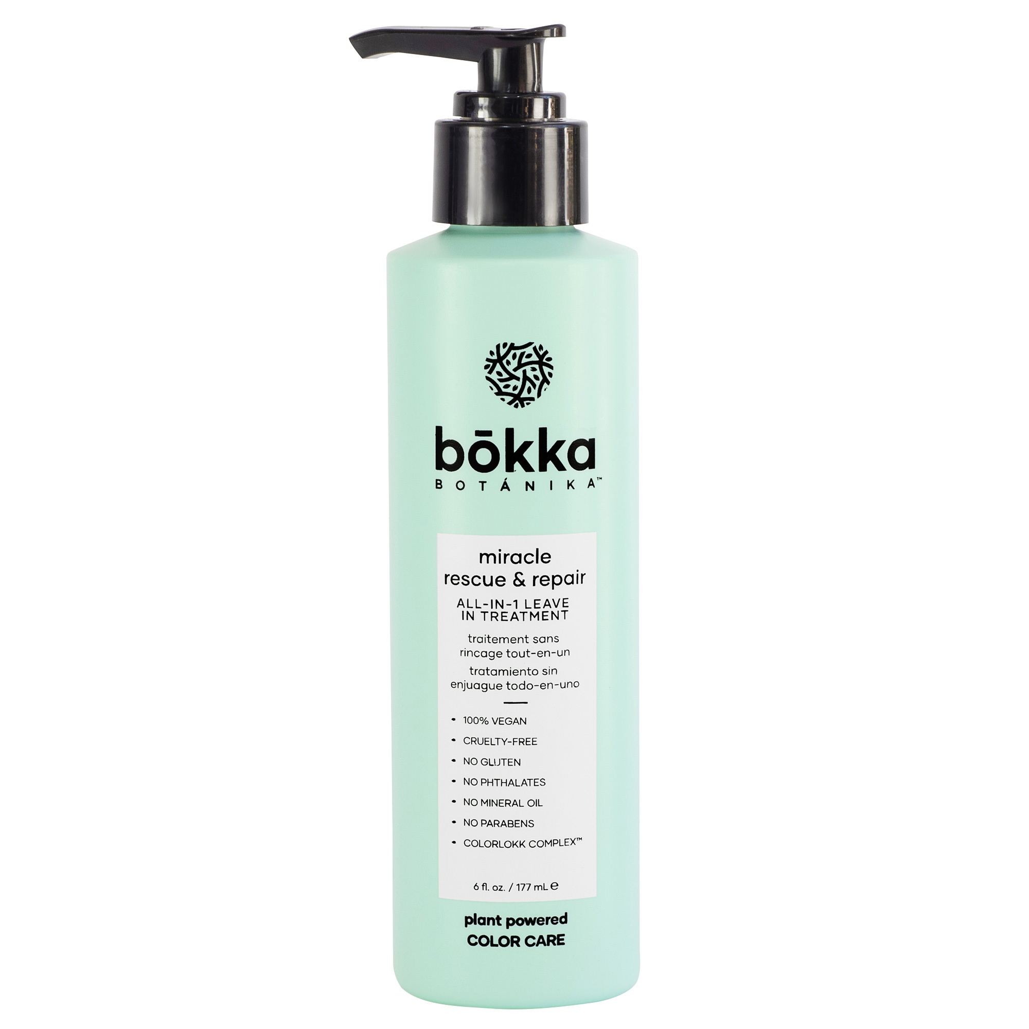 bokka BOTANICA Miracle Rescue & Repair All-In-1 Leave In Treatment 6oz