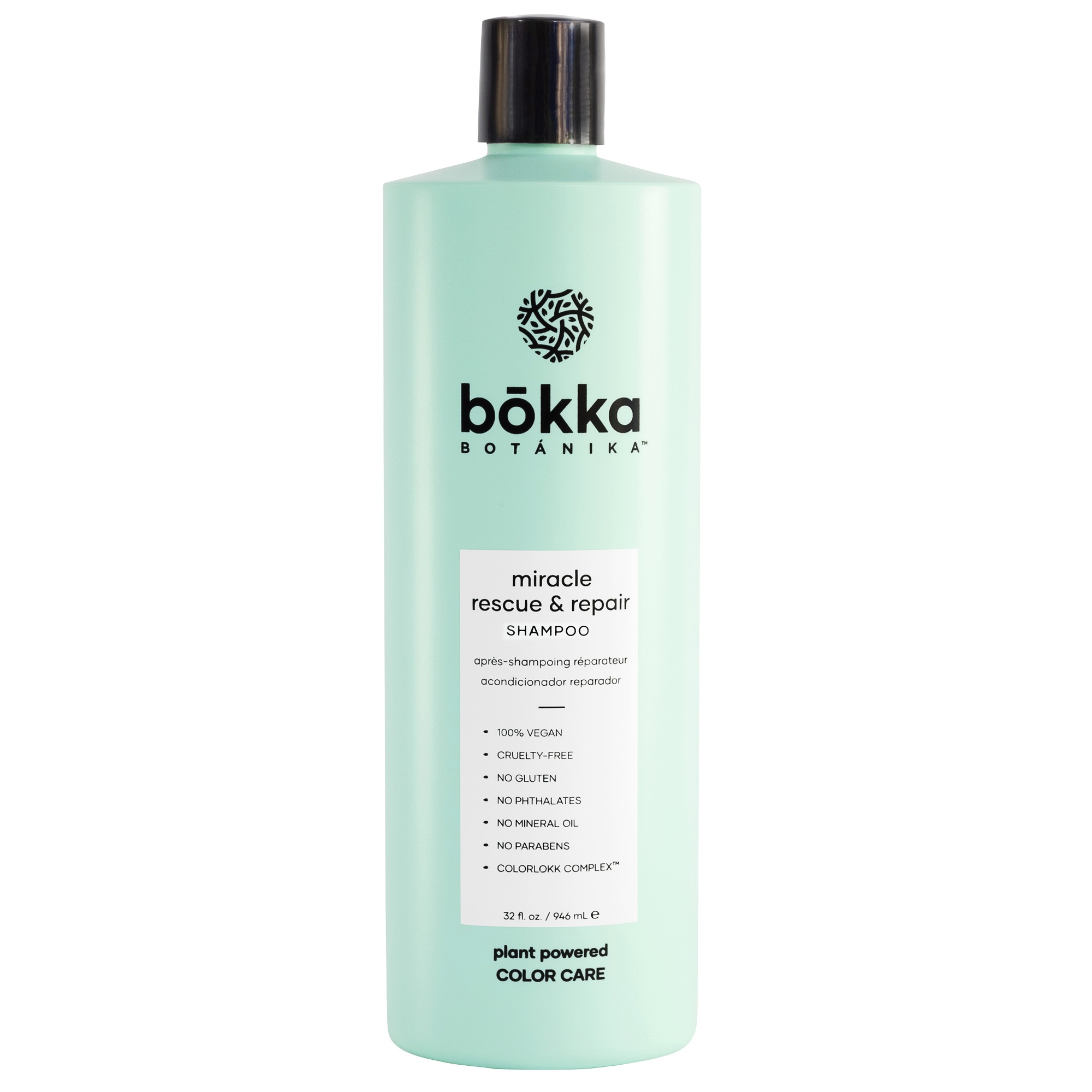 bokka BOTANICA Miracle Rescue & Repair Shampoo 32oz