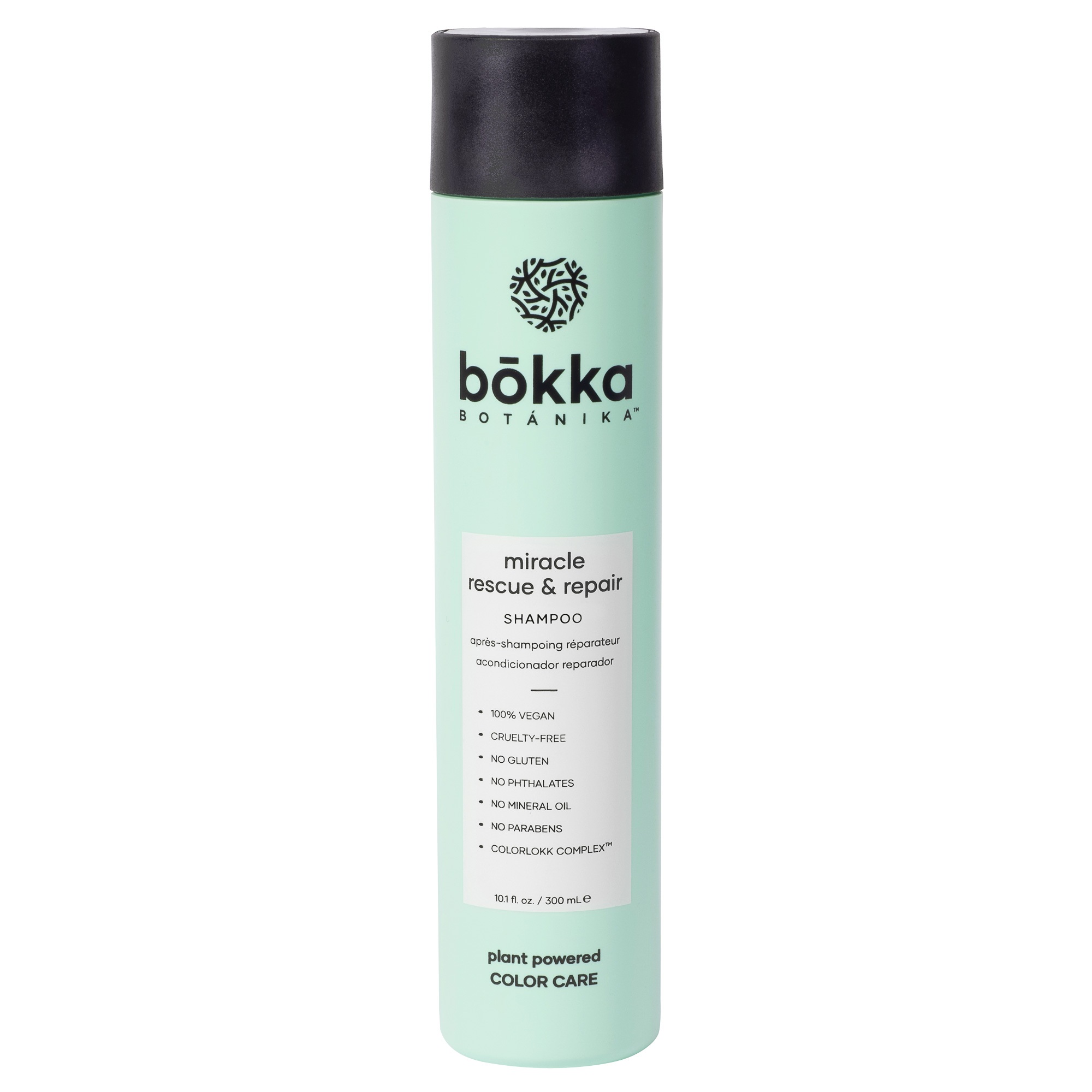 bokka BOTANICA Miracle Rescue & Repair Shampoo 10.1oz