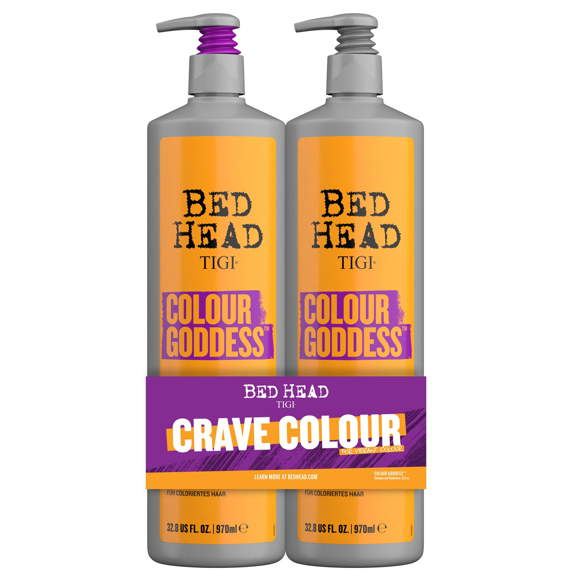 TIGI BED HEAD: Colour Goddess Liter Duo 32.8oz