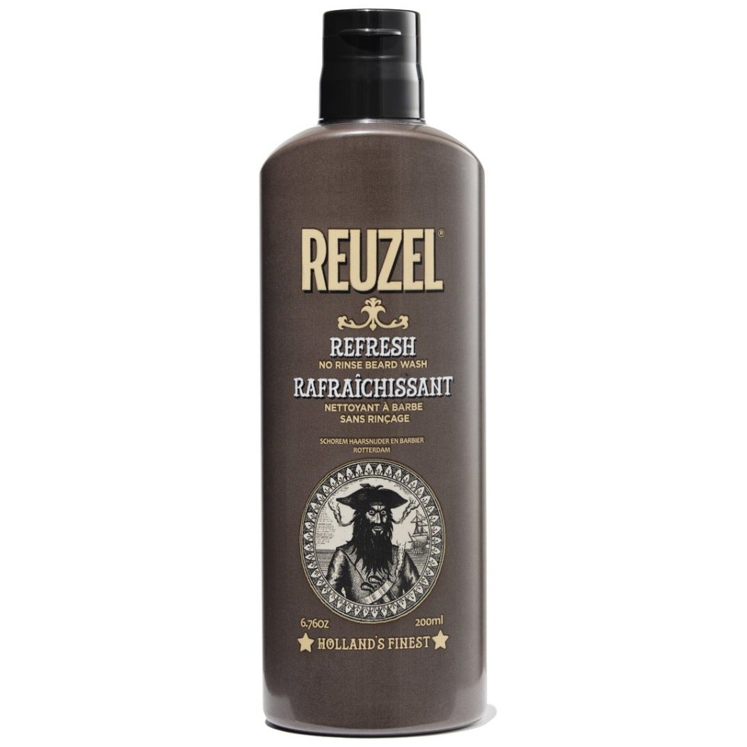 Reuzel Refresh No Rinse Beard Wash 6.8oz