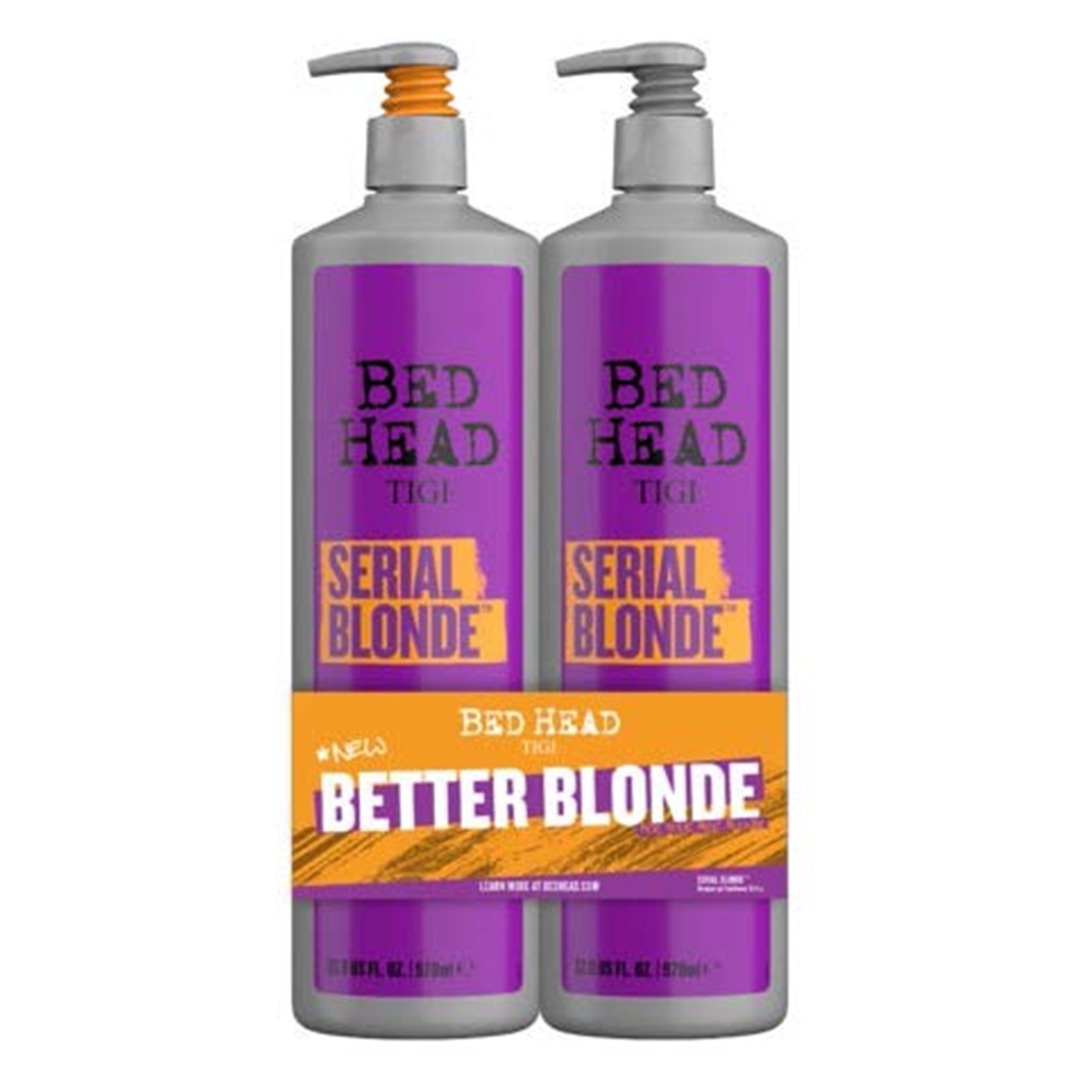 TIGI BED HEAD: Serial Blonde Liter Duo 32.8oz