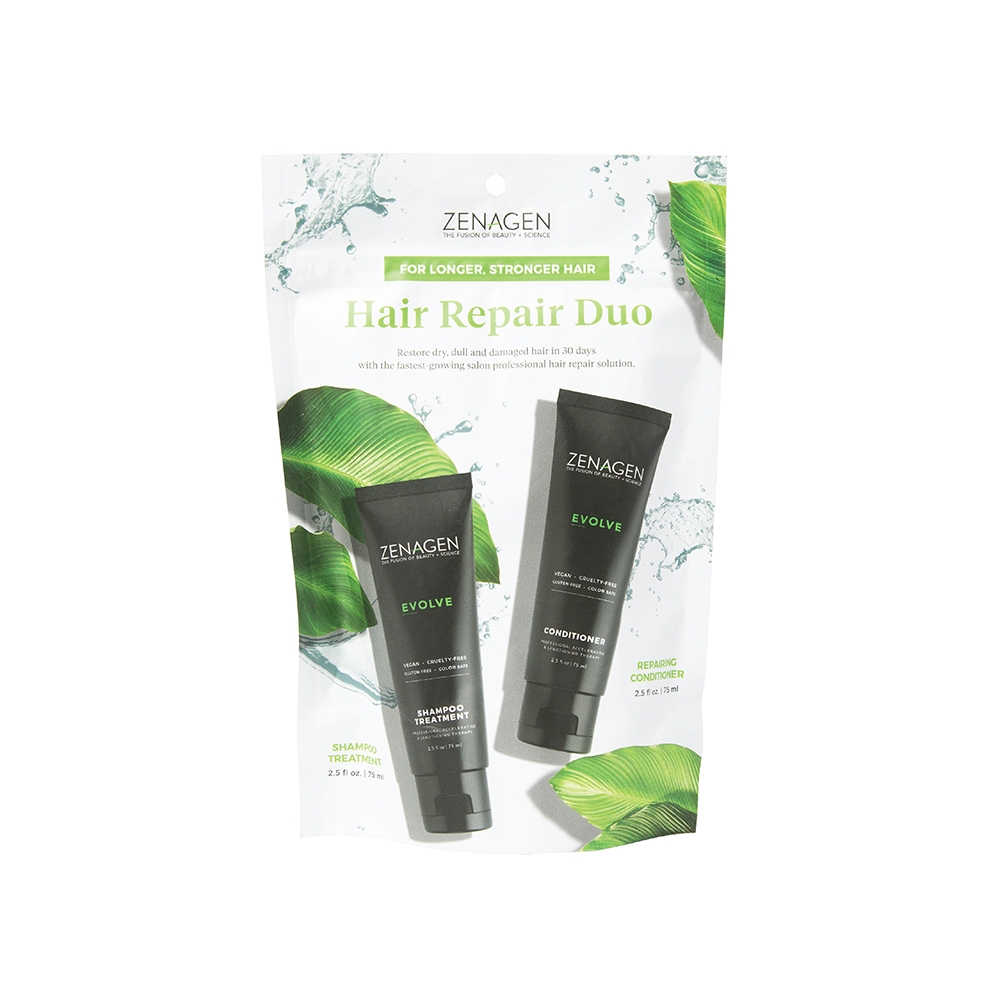 Zenagen Evolve Repair Shampoo & Conditioner Travel Duo 