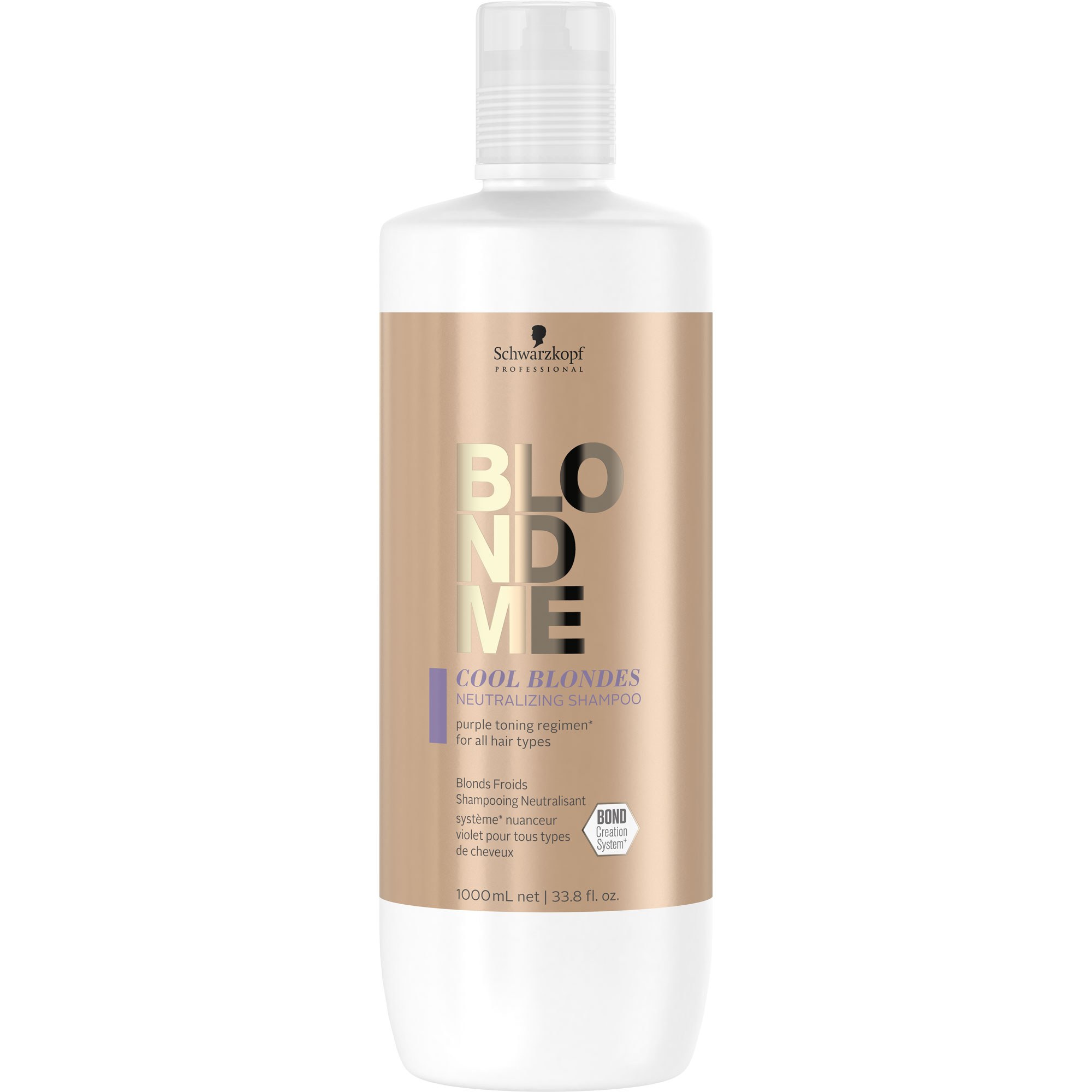 Schwarzkopf BLONDME® Neutralizing Shampoo For Cool Blondes 1liter
