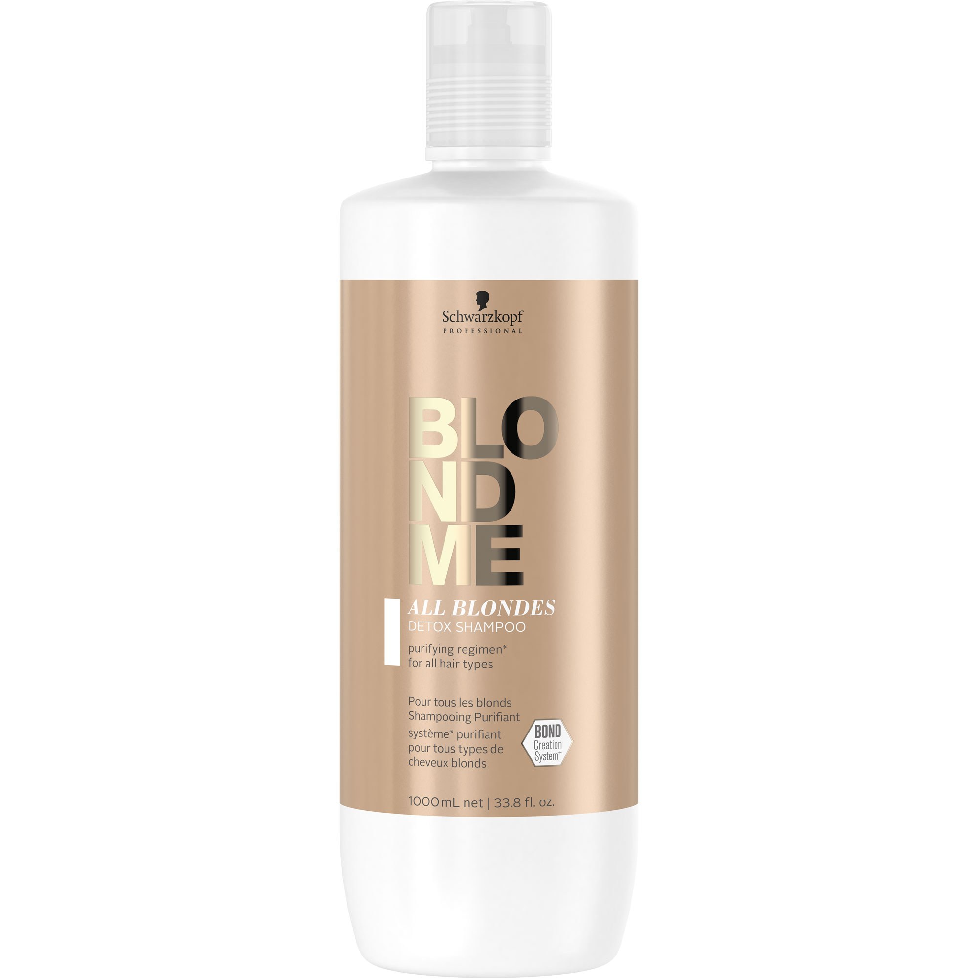 Schwarzkopf BLONDME® Detox Shampoo For All Blondes 1liter