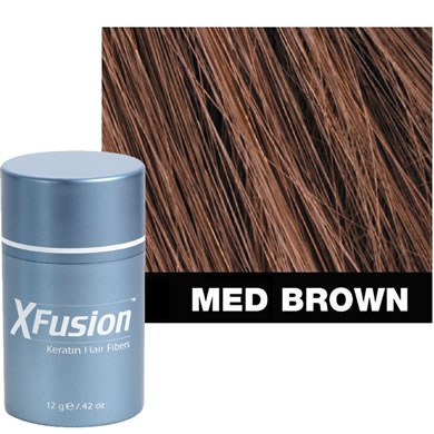 XFusion Hair Fibers - Medium Brown 15gr