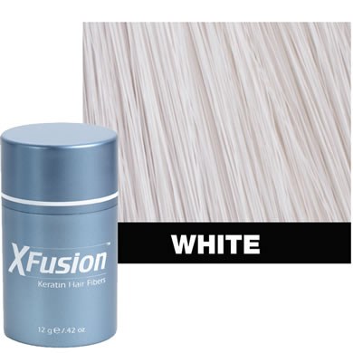 XFusion Hair Fibers - White 15gr