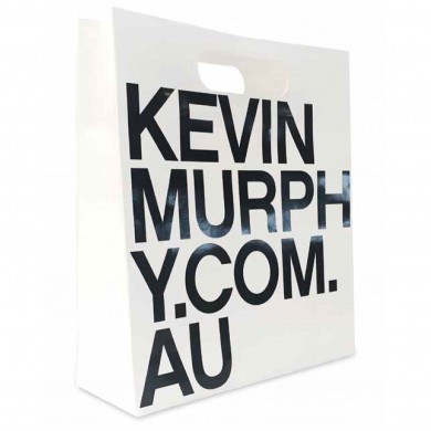 KEVIN.MURPHY Bags: Retail Paper Bags - White