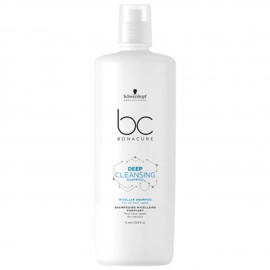 sko Integral Revisor Schwarzkopf Distributor BC BONACURE® Deep Cleansing Micellar Shampoo - 1  liter | Ethos Beauty Partners