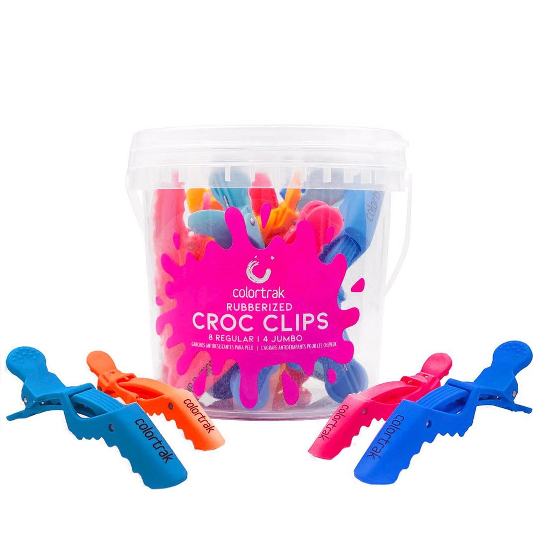 Colortrak Clips: Croc Clips 12pc Bucket of Clips