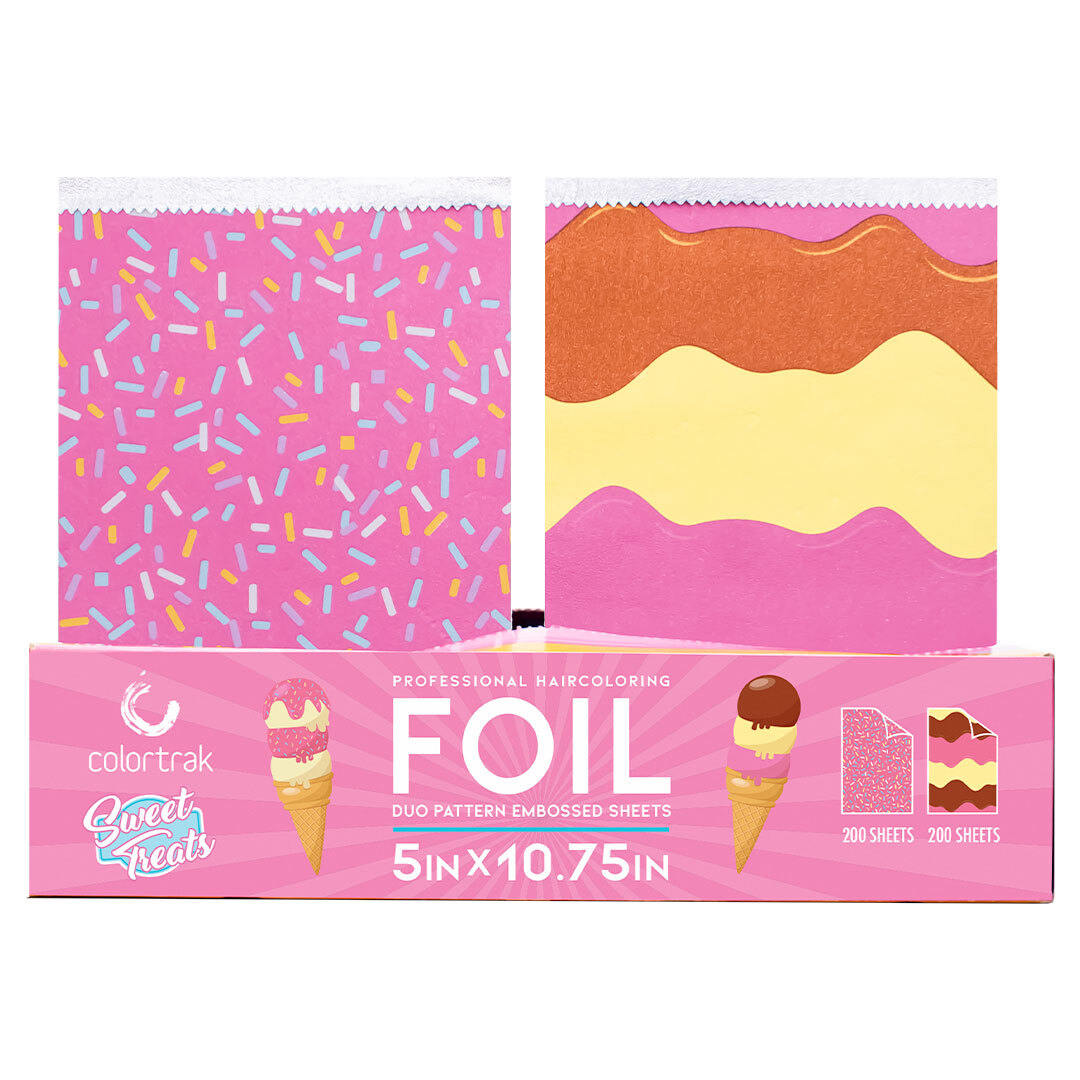 Colortrak Sweet Treats Pop up Duo Foil Sheets -  5" x 10.75",  400ct