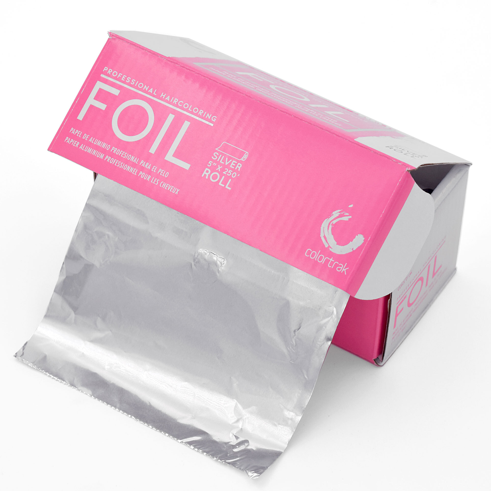 Colortrak Foils: Silver Foil Roll 5" x 250'