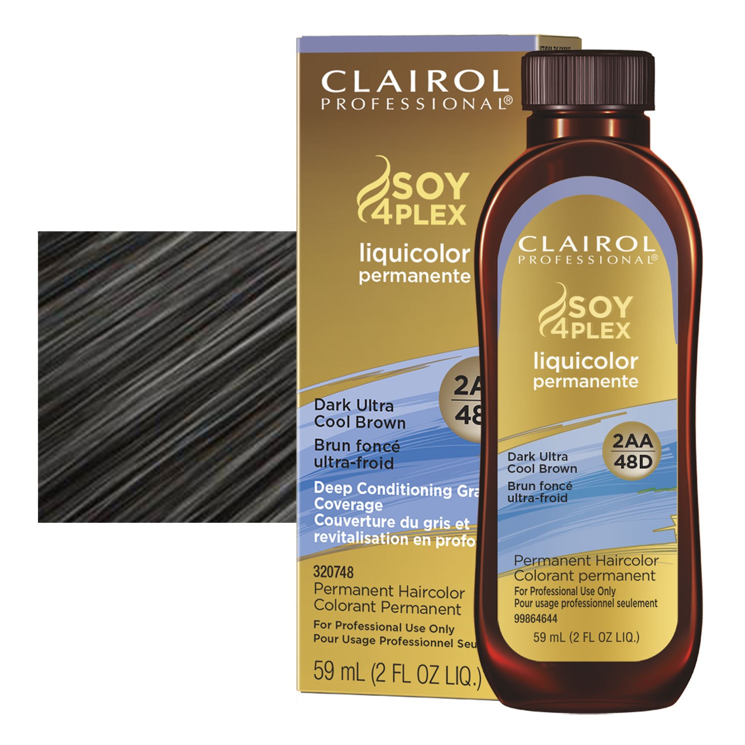 Clairol S4P Dark Ultra Cool Brown 2AA/48D