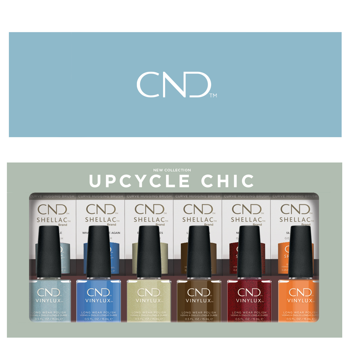 CND Shellac - UpCycle Chic Shellac & Vinylux Prepack