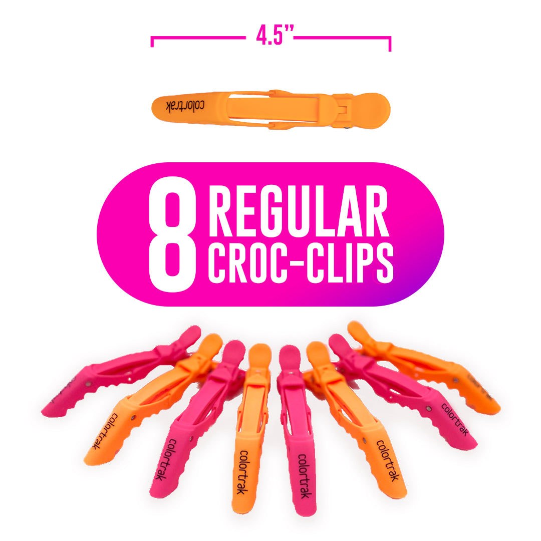 Colortrak Clips: Croc Clips 12pc Bucket of Clips
