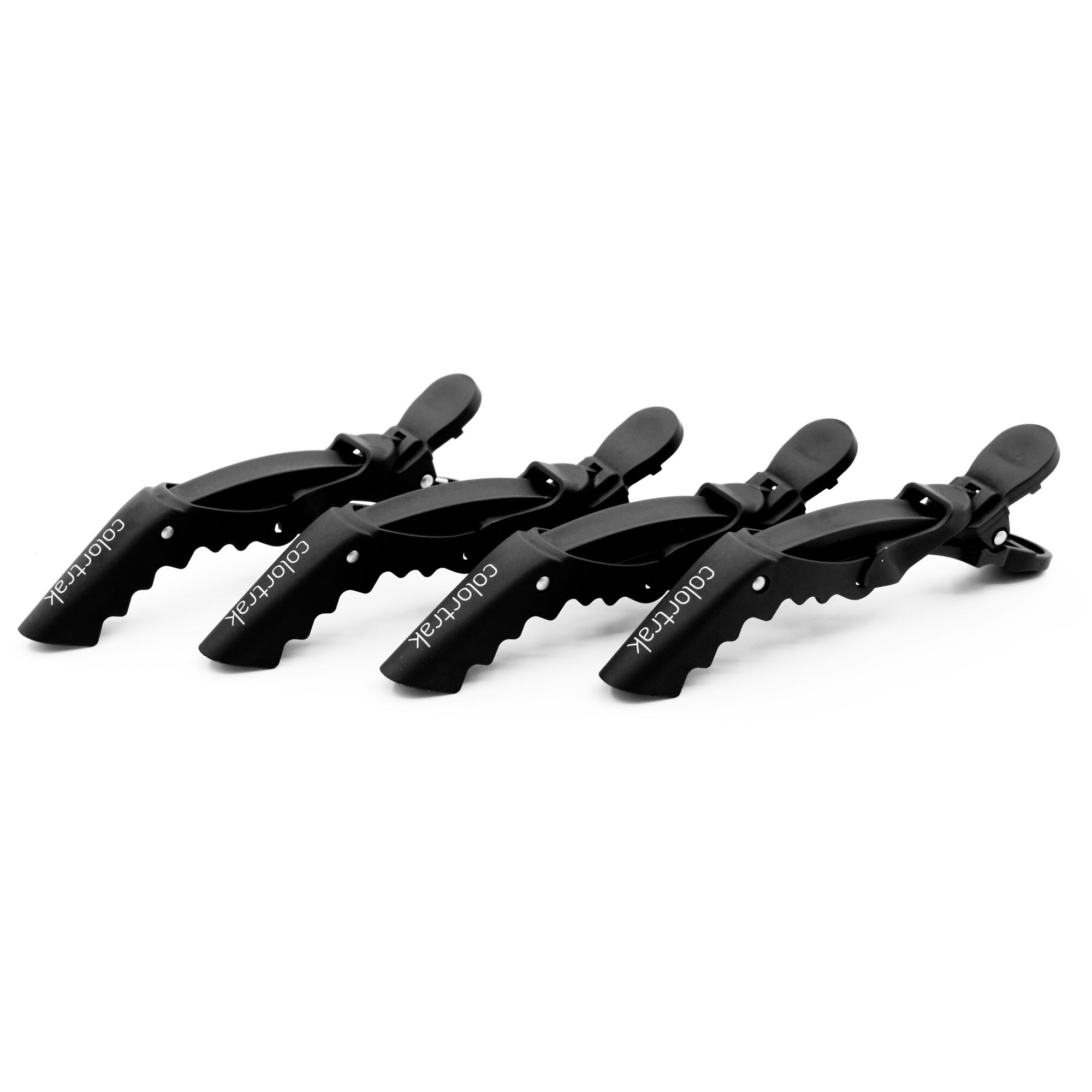 Colortrak Clips: Croc Clips 4 Pack - Black