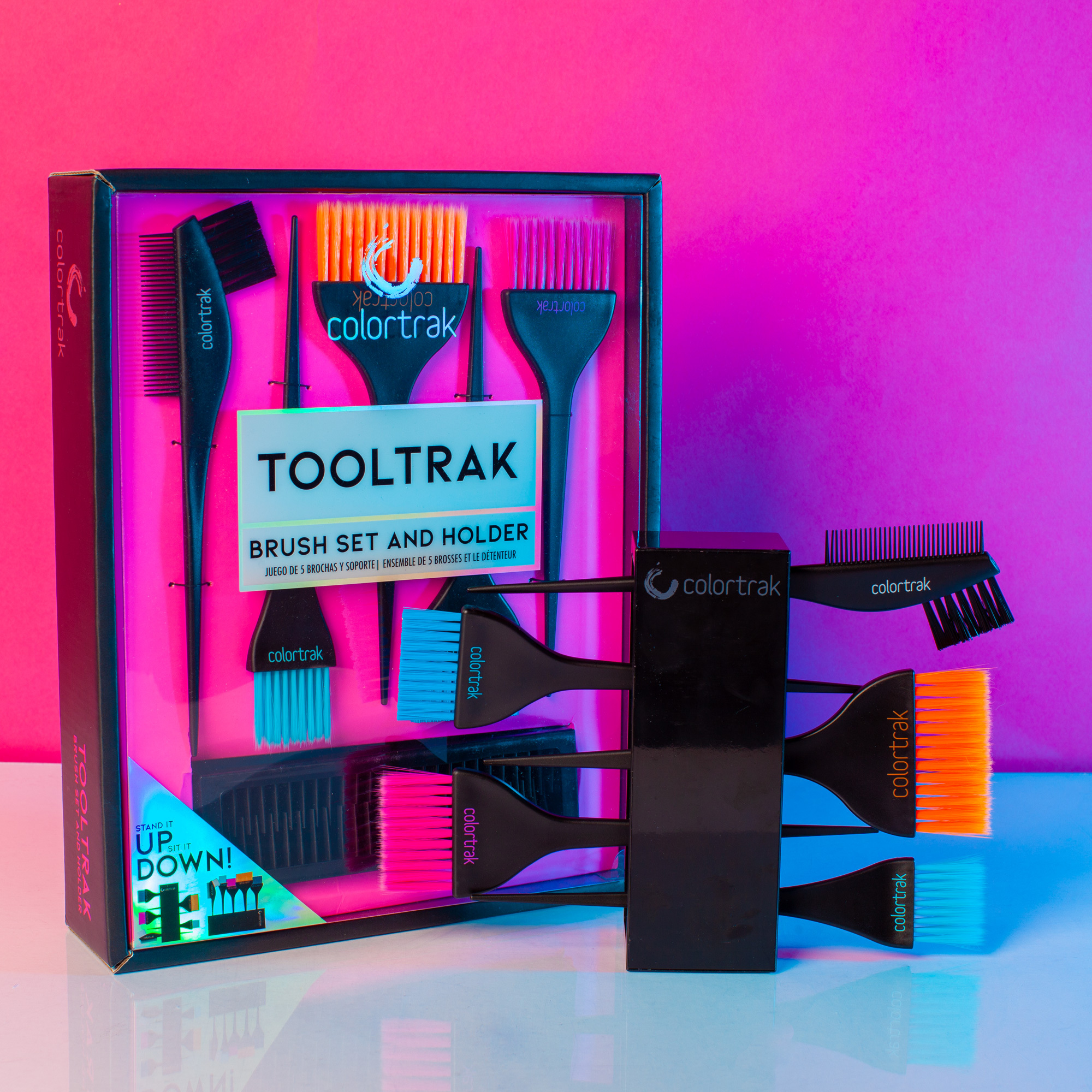 Colortrak Kits: Tooltrak Brush Set and Holder