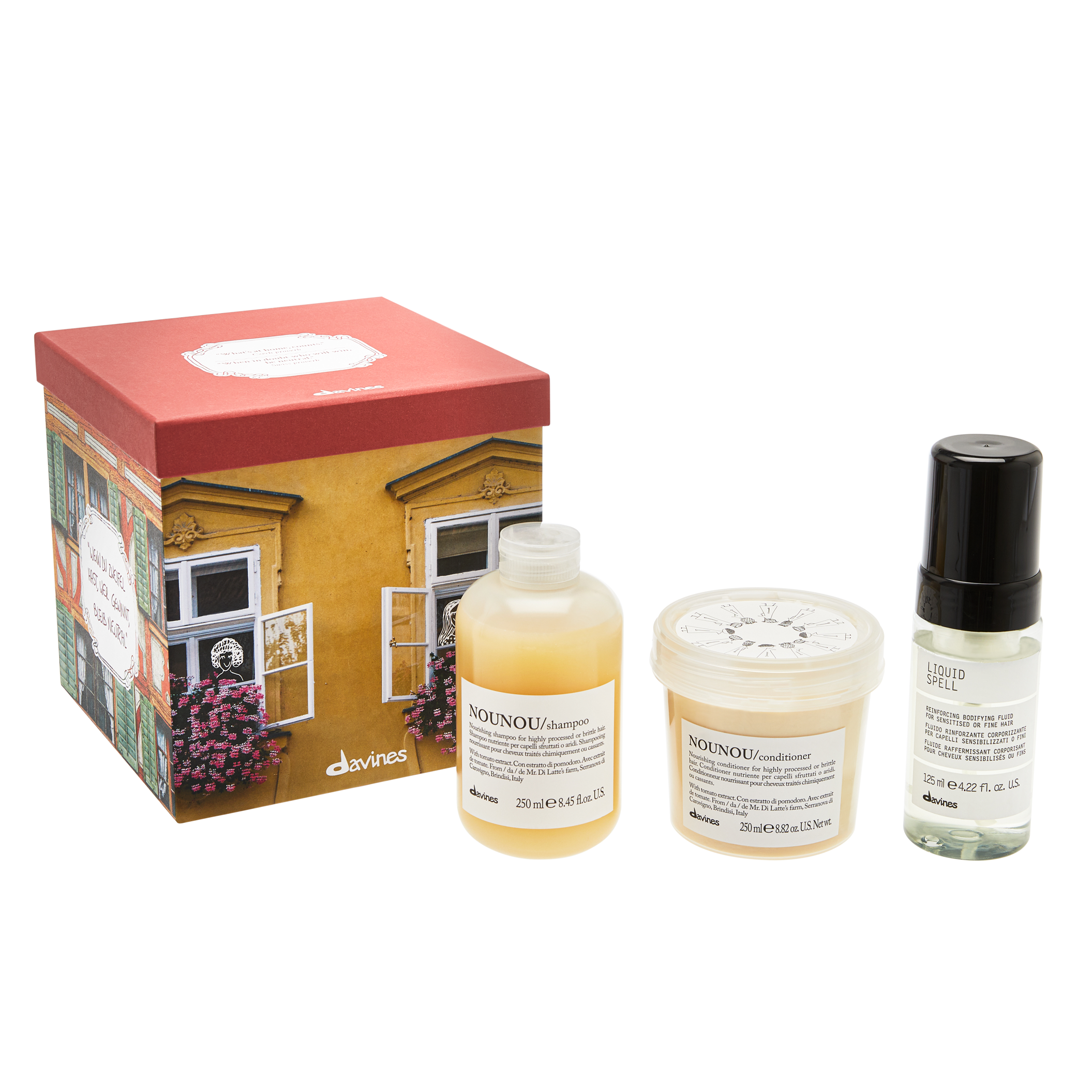 Davines Holiday 2023 Davines - The Affectionate  & The Peacemaker, Nounou Gift Box