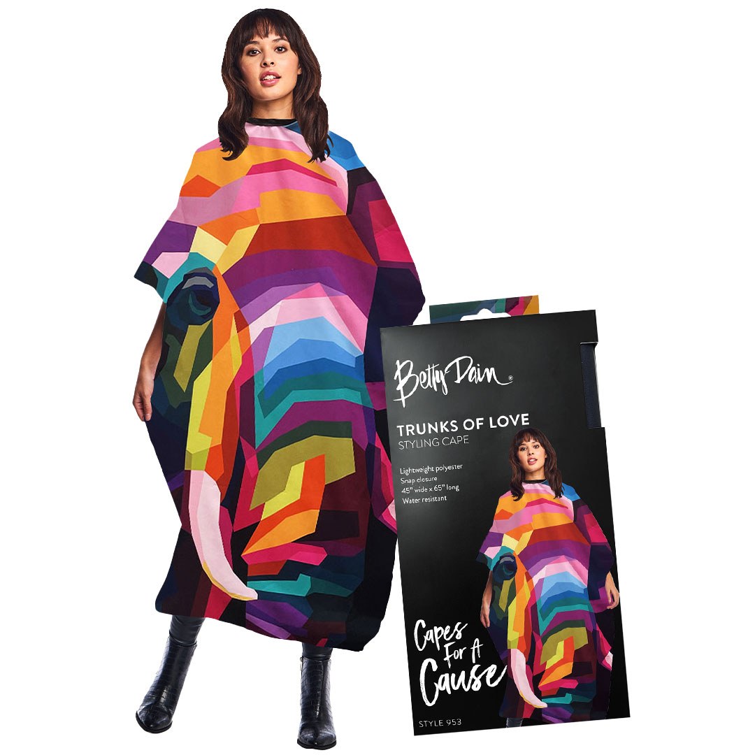 Betty Dain Capes: Trunks of Love Styling Cape