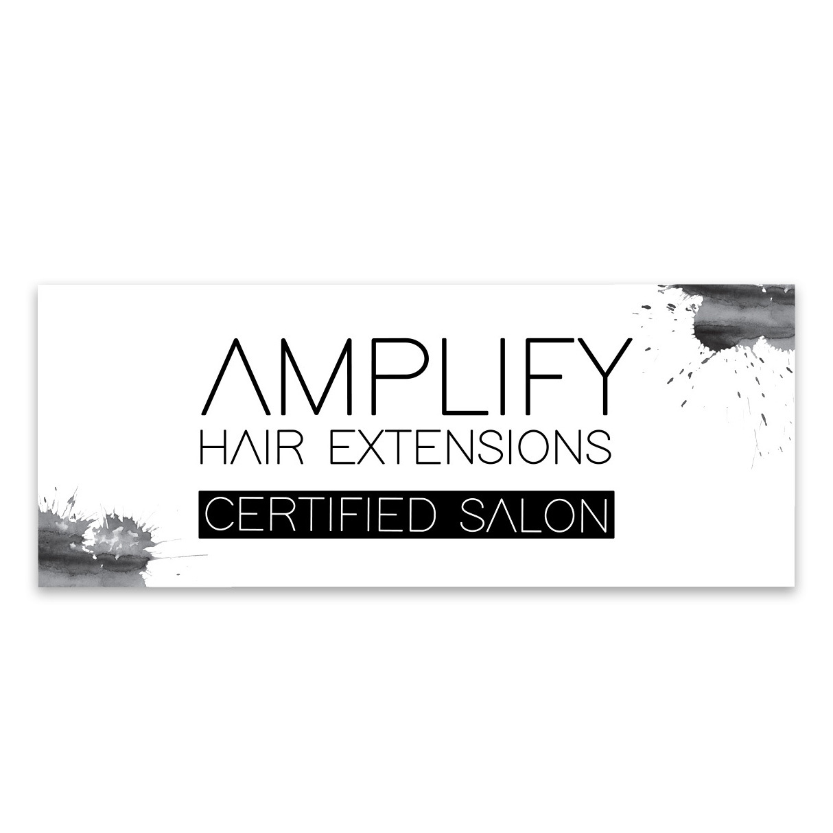 AMPLIFY TOOLS & SUPPLIES: Certified Salon Mirror Cling