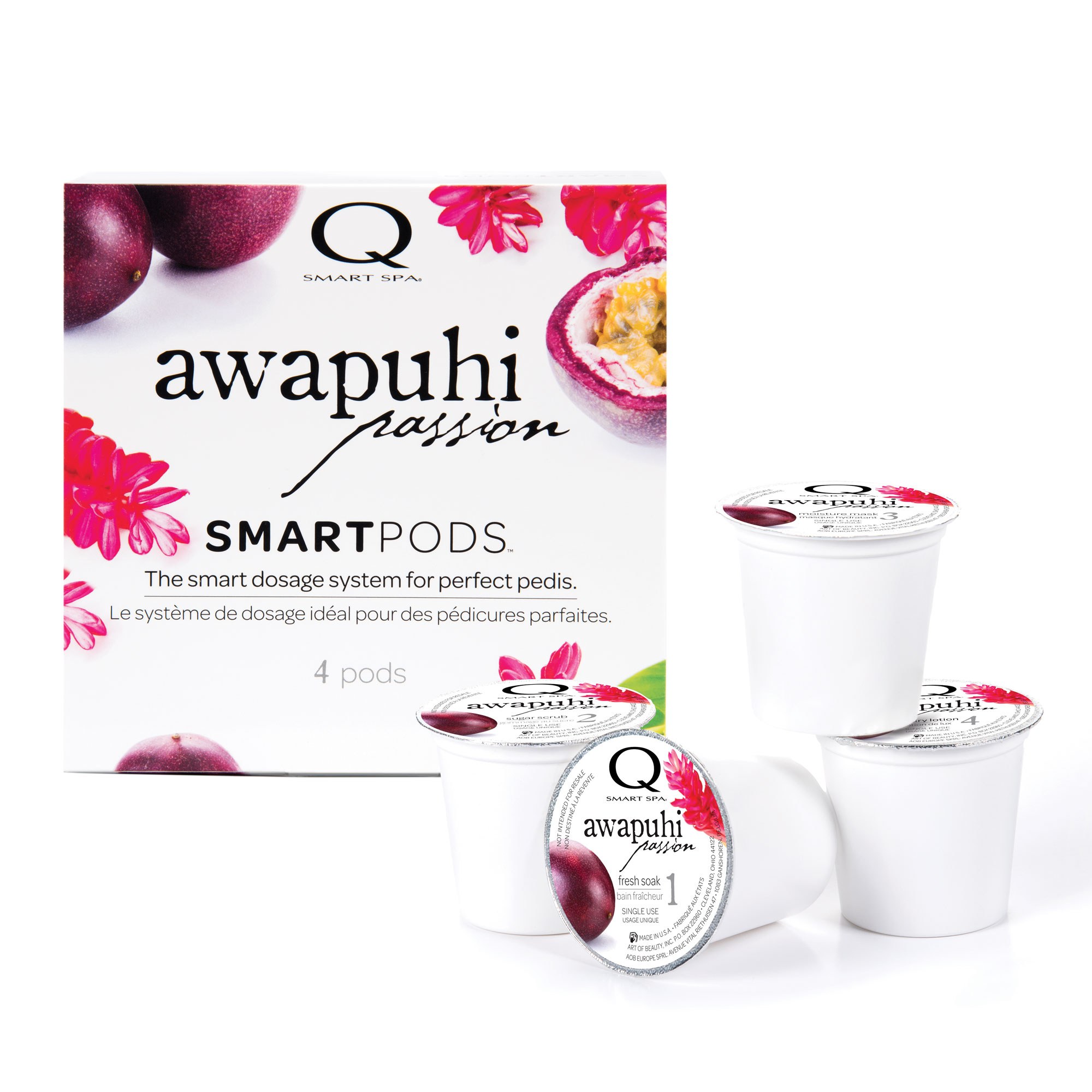 Qtica Smart Spa - Awapuhi Passion 4 Step Smart Pods