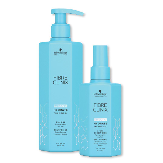 Distributor FIBRE HYDRATE® Shampoo & Spray Conditioner - 1 duo | Ethos Beauty Partners