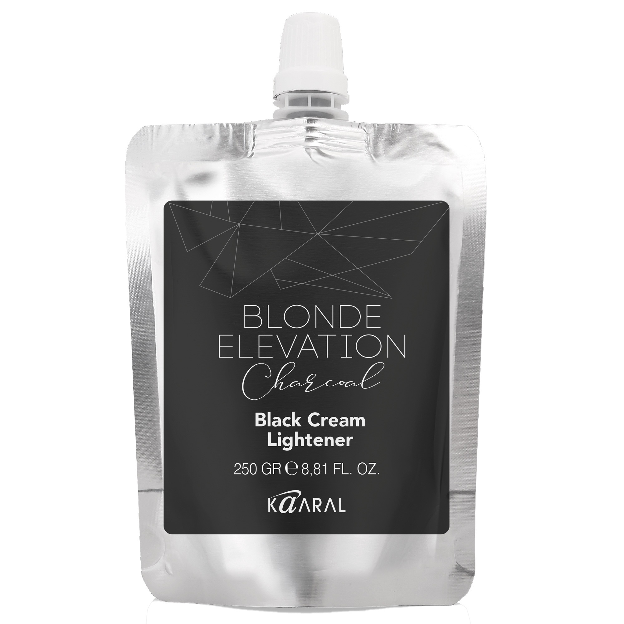 Kaaral Baco Blonde Elevation Charcoal Black Cream Lightener