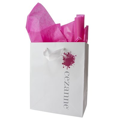 Cezanne Xtras: Aftercare Retail Bag w/ Tissue