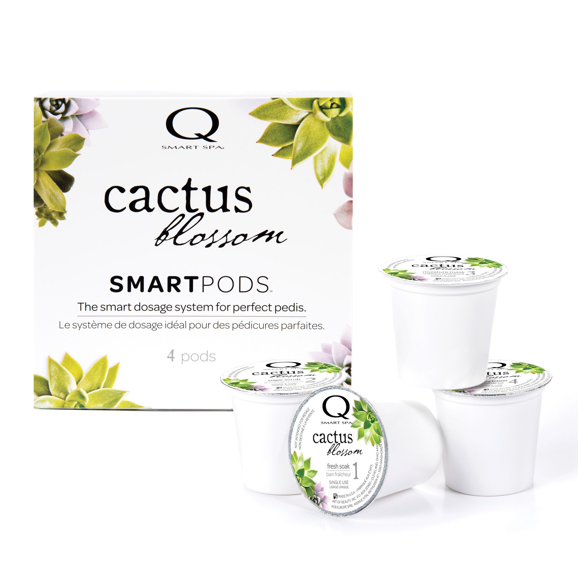 Qtica Smart Spa - Cactus Blossom 4 Step Smart Pods