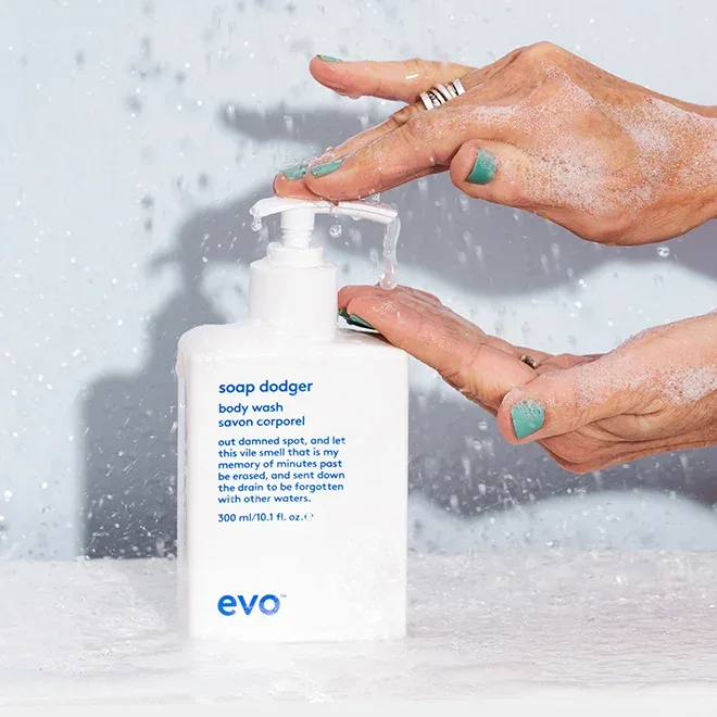 evo soap dodger hand and body wash