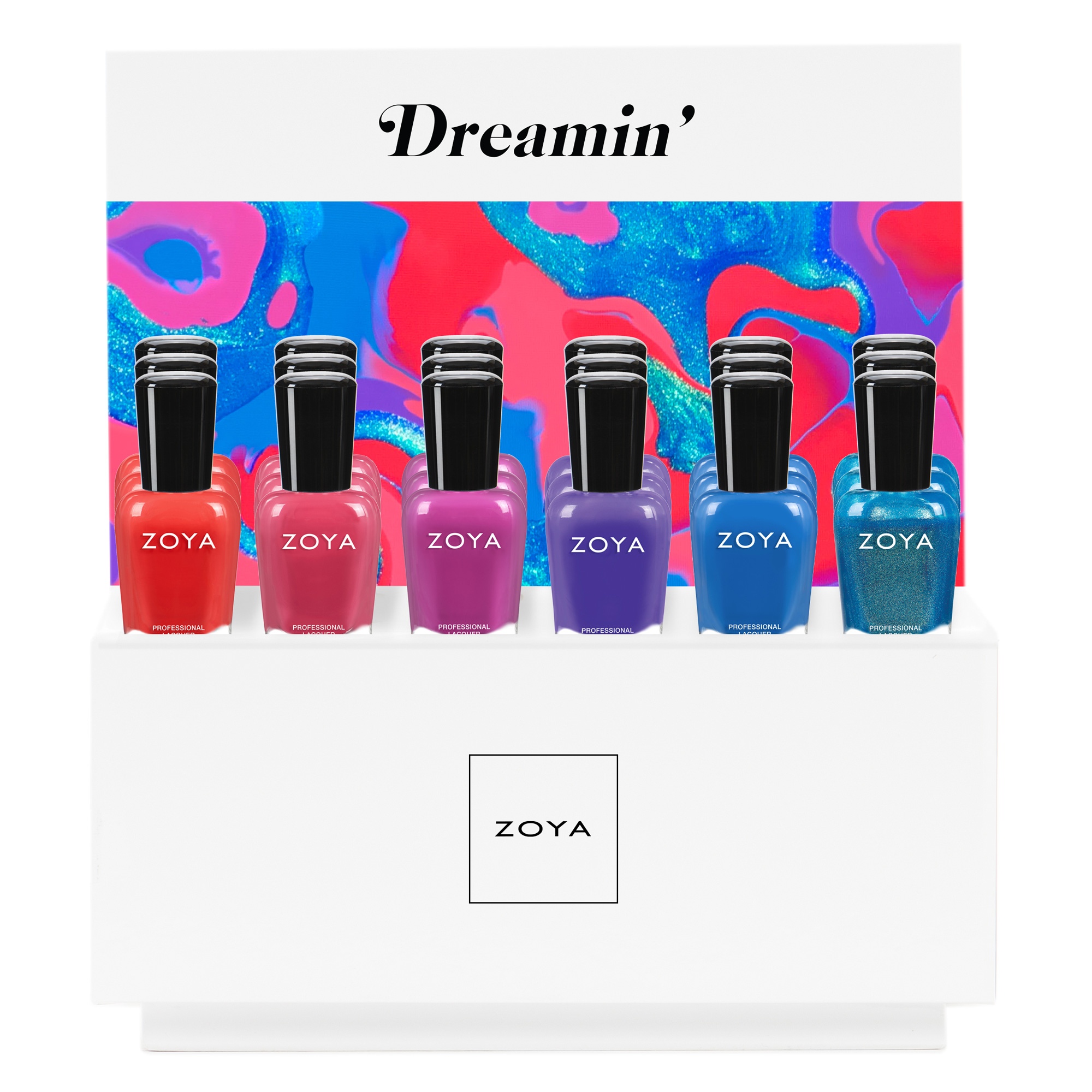 Zoya Dreamin' Collection - 18pc Retail Display