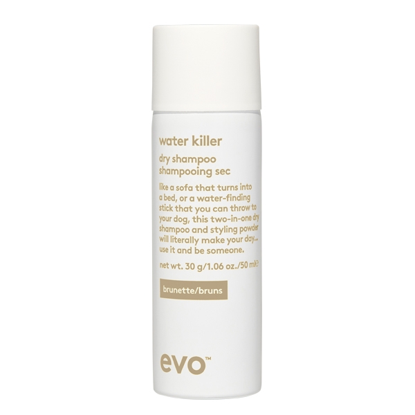 evo water killer dry shampoo brunette