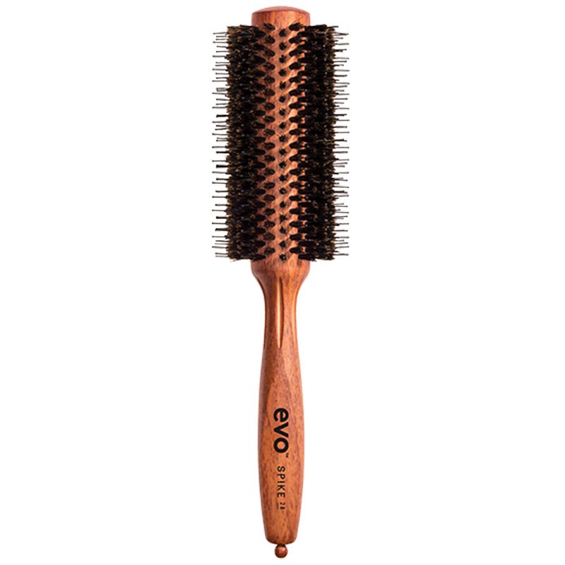 evo brushes: spike 28mm nylon pin bristle radial brush