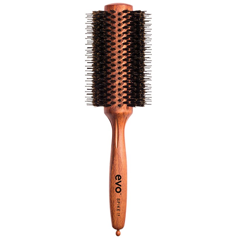 evo brushes: spike 38mm nylon pin bristle radial brush