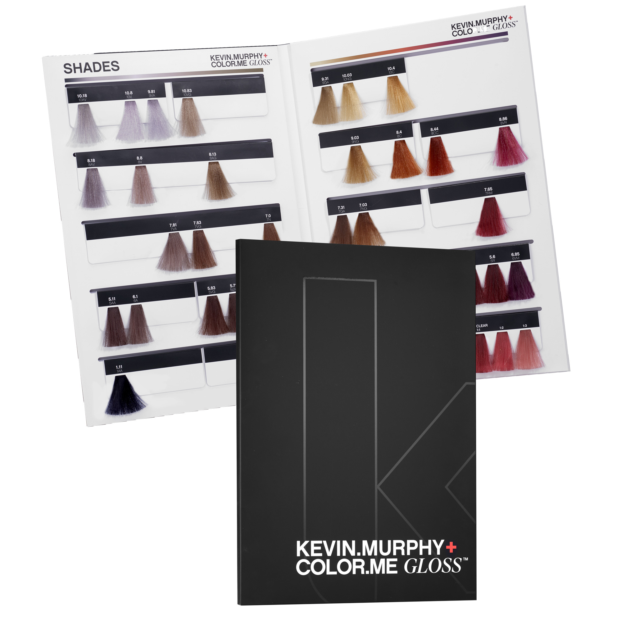 KEVIN.MURPHY COLOR.ME GLOSS Swatch Book
