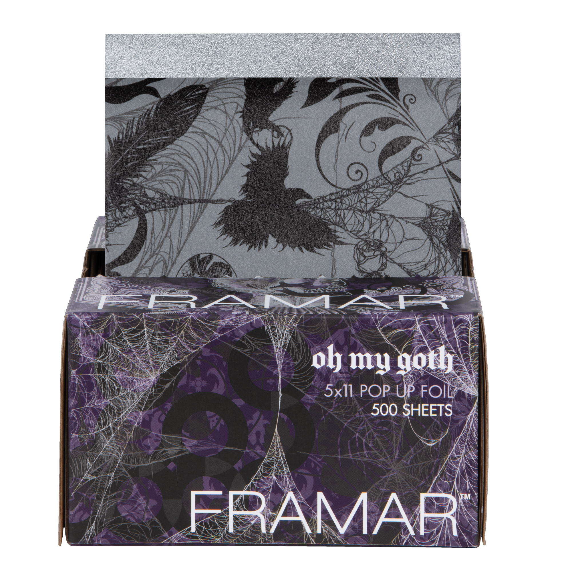 Framar FOIL: Oh My Goth Pop Up Embossed 5 x 11, 500 ct