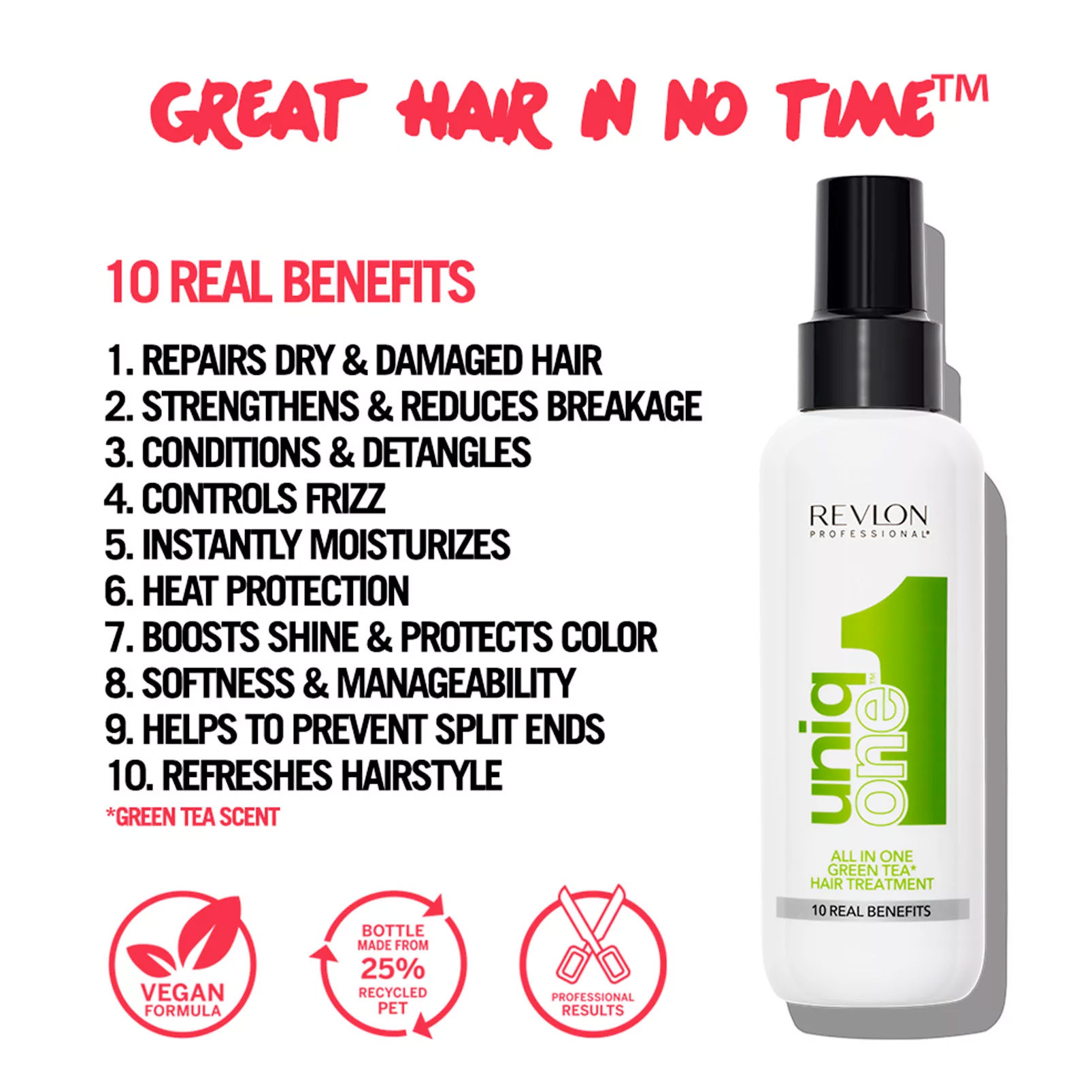 Uniq One Uniq One Hair Treatment - Green Tea Fragrance