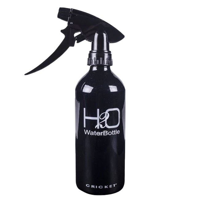 Cricket H2O Black Sparkle Spray Bottle 13.5 oz - 1 oz