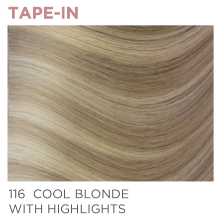 Halo Pro 116 Tape-In 14" - Cool Blonde / Highlights