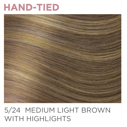 Halo Pro 5/24 Hand-Tied 22" - Medium - Light Brown / Highlights