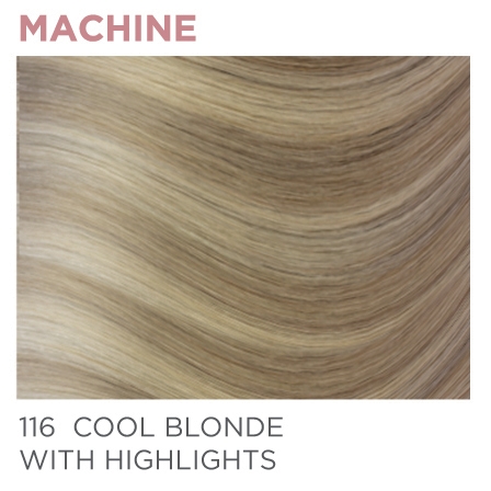 Halo Pro 116 Machine-Tied 14" - Cool Blonde / Highlights