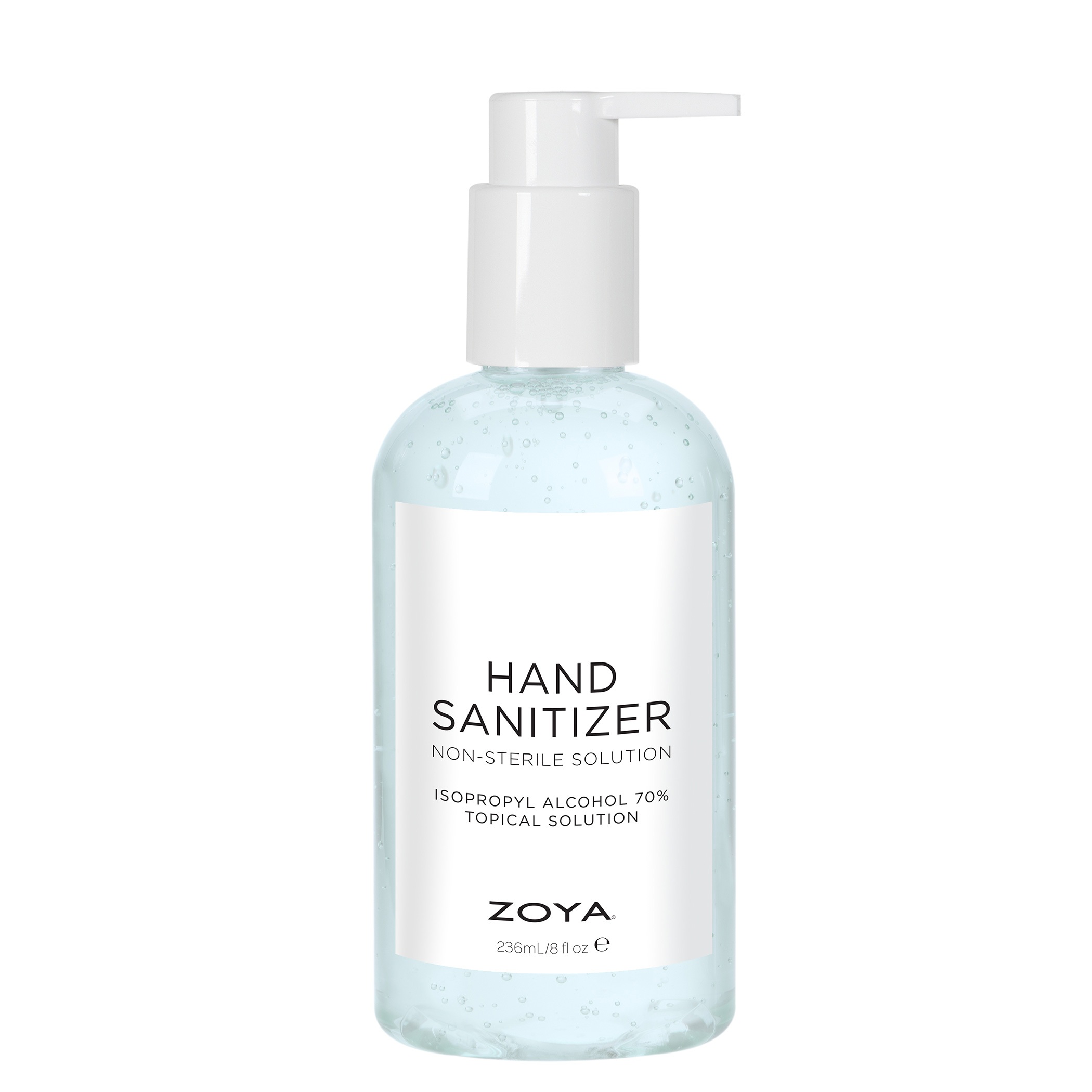 Zoya Hand Sanitizer - 70% Isopropyl Alcohol - Pump