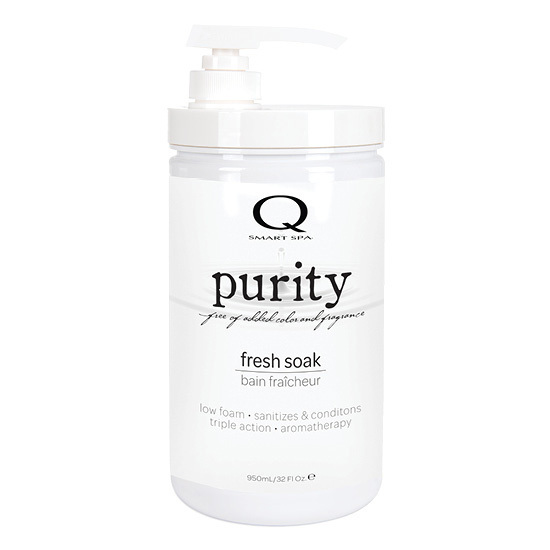 Qtica Smart Spa - Purity No Fragrance & Dye Fresh Soak with Pump